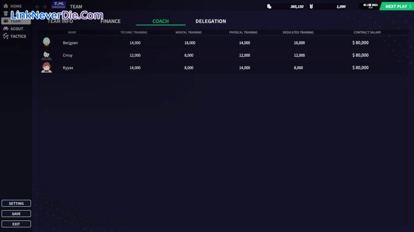 Hình ảnh trong game League Manager 2022 (screenshot) Hình ảnh trong game League Manager 2022 (screenshot)