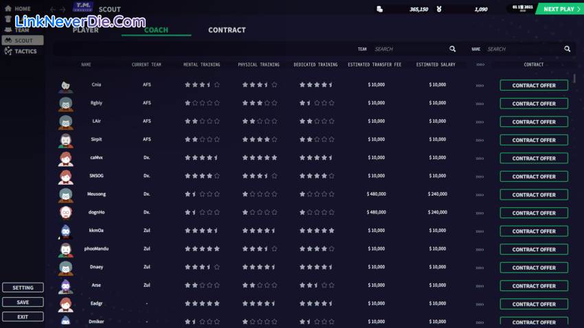 Hình ảnh trong game League Manager 2022 (screenshot) Hình ảnh trong game League Manager 2022 (screenshot)