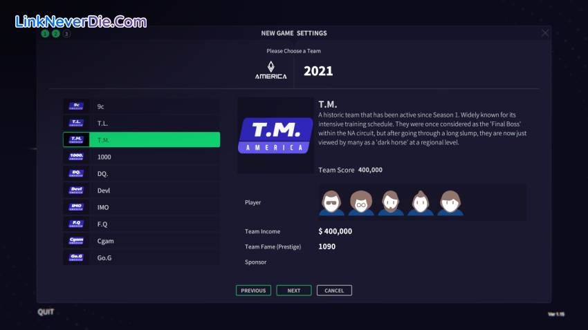 Hình ảnh trong game League Manager 2022 (screenshot) Hình ảnh trong game League Manager 2022 (screenshot)