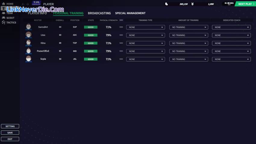 Hình ảnh trong game League Manager 2022 (screenshot) Hình ảnh trong game League Manager 2022 (screenshot)