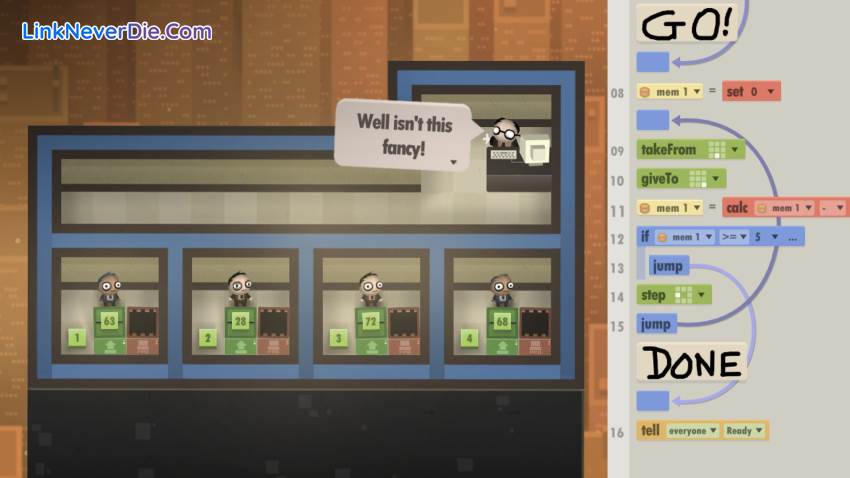 Hình ảnh trong game 7 Billion Humans (screenshot) Hình ảnh trong game 7 Billion Humans (screenshot)