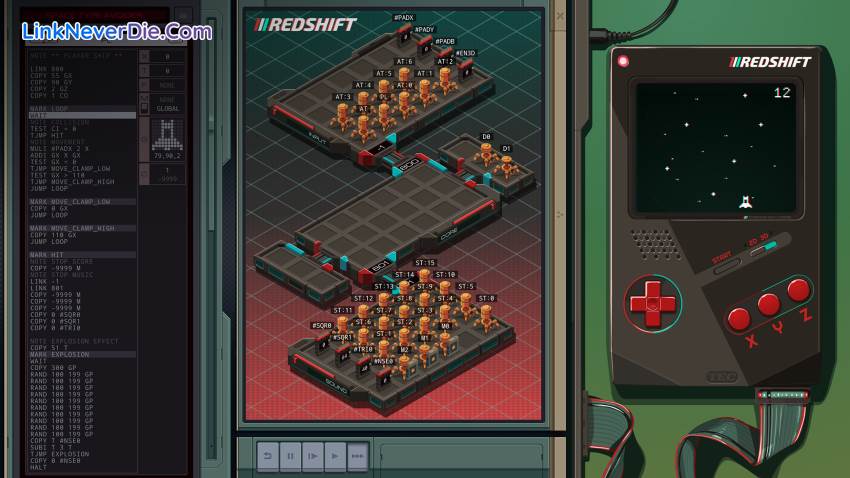 Hình ảnh trong game EXAPUNKS (screenshot) Hình ảnh trong game EXAPUNKS (screenshot)