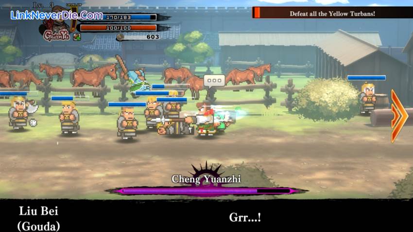 Hình ảnh trong game River City Saga: Three Kingdoms (screenshot) Hình ảnh trong game River City Saga: Three Kingdoms (screenshot)