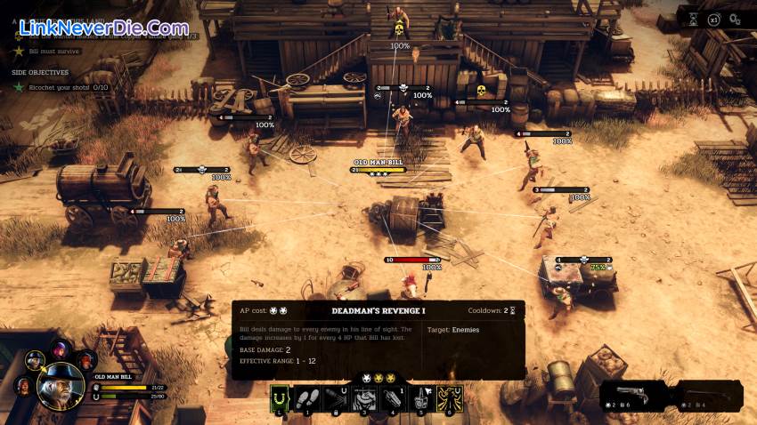 Hình ảnh trong game Hard West 2 (screenshot) Hình ảnh trong game Hard West 2 (screenshot)