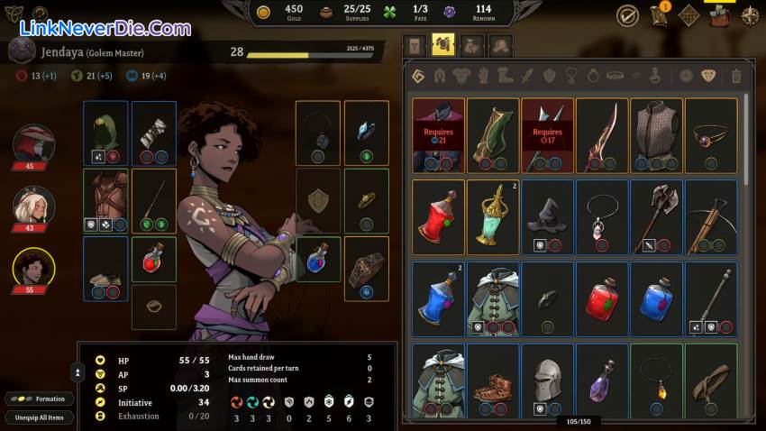 Hình ảnh trong game Gordian Quest (screenshot) Hình ảnh trong game Gordian Quest (screenshot)