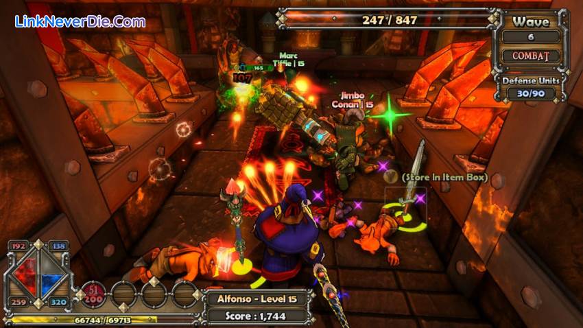 Hình ảnh trong game Dungeon Defenders (screenshot) Hình ảnh trong game Dungeon Defenders (screenshot)