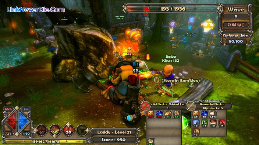 Hình ảnh trong game Dungeon Defenders (screenshot) Hình ảnh trong game Dungeon Defenders (screenshot)