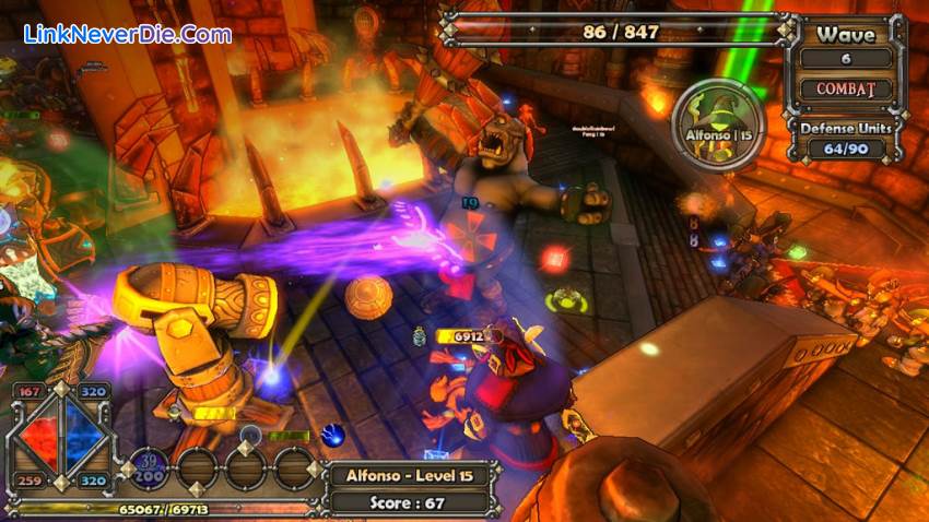 Hình ảnh trong game Dungeon Defenders (screenshot) Hình ảnh trong game Dungeon Defenders (screenshot)