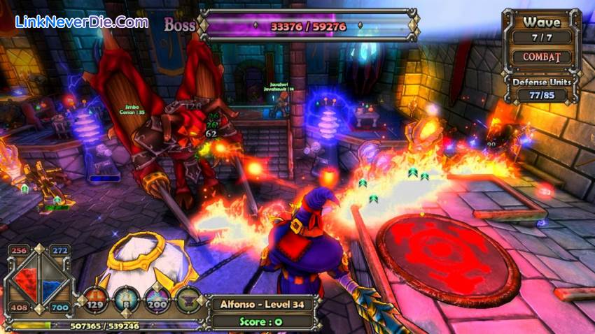 Hình ảnh trong game Dungeon Defenders (screenshot) Hình ảnh trong game Dungeon Defenders (screenshot)