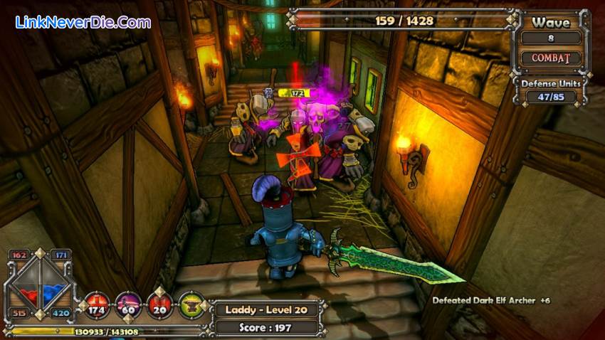 Hình ảnh trong game Dungeon Defenders (screenshot) Hình ảnh trong game Dungeon Defenders (screenshot)