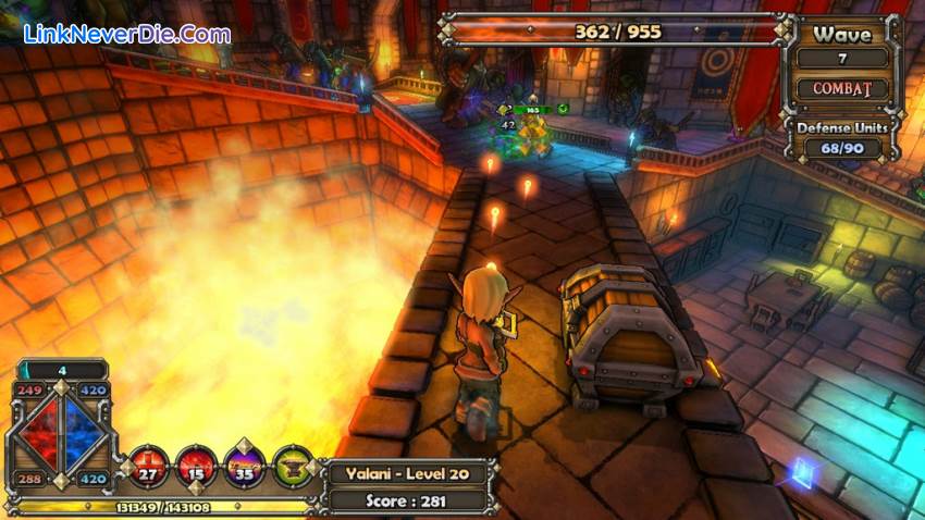 Hình ảnh trong game Dungeon Defenders (screenshot) Hình ảnh trong game Dungeon Defenders (screenshot)