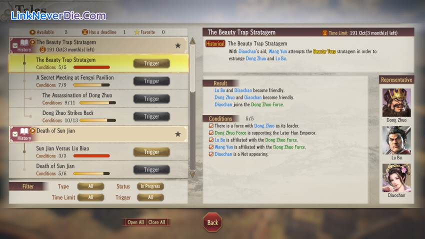 Hình ảnh trong game ROMANCE OF THE THREE KINGDOMS 8 REMAKE (screenshot) Hình ảnh trong game ROMANCE OF THE THREE KINGDOMS 8 REMAKE (screenshot)