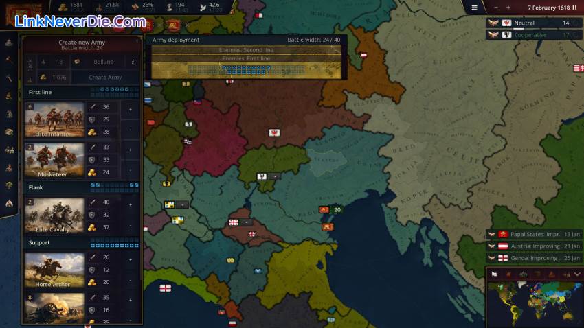 Hình ảnh trong game Age of History 3 (screenshot) Hình ảnh trong game Age of History 3 (screenshot)