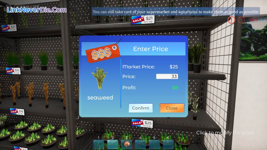 Hình ảnh trong game Aquatic Store Simulator (screenshot) Hình ảnh trong game Aquatic Store Simulator (screenshot)