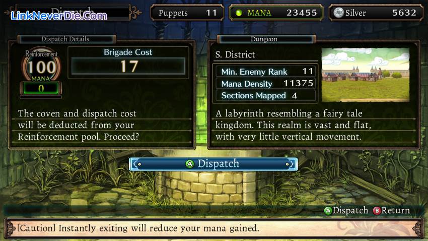 Hình ảnh trong game Labyrinth of Refrain: Coven of Dusk (screenshot) Hình ảnh trong game Labyrinth of Refrain: Coven of Dusk (screenshot)