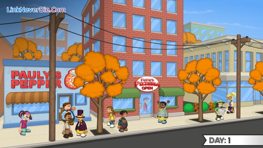 Hình ảnh trong game Papa's Pizzeria Deluxe (screenshot) Hình ảnh trong game Papa's Pizzeria Deluxe (screenshot)