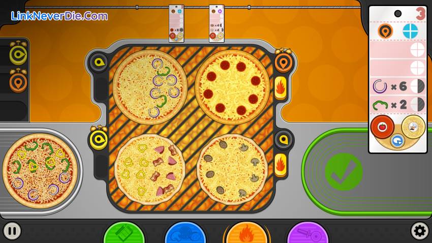 Hình ảnh trong game Papa's Pizzeria Deluxe (screenshot) Hình ảnh trong game Papa's Pizzeria Deluxe (screenshot)