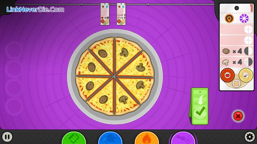 Hình ảnh trong game Papa's Pizzeria Deluxe (screenshot) Hình ảnh trong game Papa's Pizzeria Deluxe (screenshot)