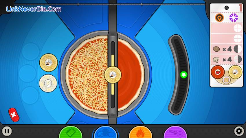 Hình ảnh trong game Papa's Pizzeria Deluxe (screenshot) Hình ảnh trong game Papa's Pizzeria Deluxe (screenshot)