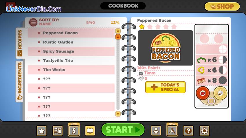 Hình ảnh trong game Papa's Pizzeria Deluxe (screenshot) Hình ảnh trong game Papa's Pizzeria Deluxe (screenshot)