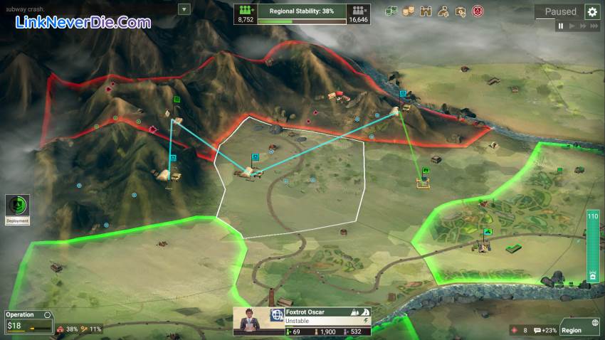 Hình ảnh trong game Rebel Inc: Escalation (screenshot) Hình ảnh trong game Rebel Inc: Escalation (screenshot)
