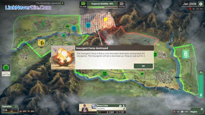 Hình ảnh trong game Rebel Inc: Escalation (screenshot) Hình ảnh trong game Rebel Inc: Escalation (screenshot)