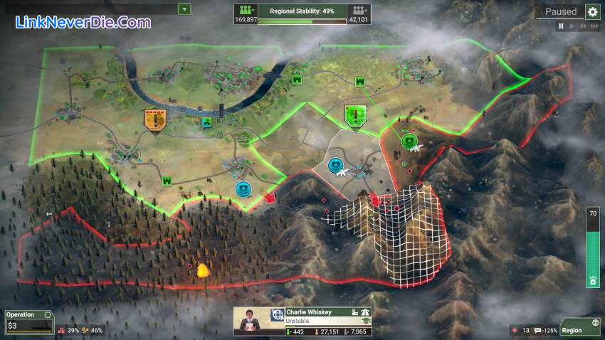 Hình ảnh trong game Rebel Inc: Escalation (screenshot) Hình ảnh trong game Rebel Inc: Escalation (screenshot)