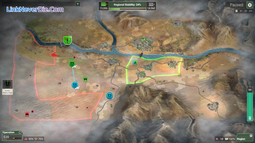 Hình ảnh trong game Rebel Inc: Escalation (screenshot) Hình ảnh trong game Rebel Inc: Escalation (screenshot)