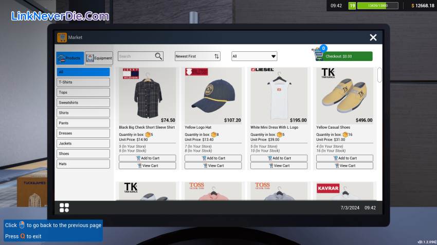 Hình ảnh trong game Retail Company Simulator (screenshot) Hình ảnh trong game Retail Company Simulator (screenshot)