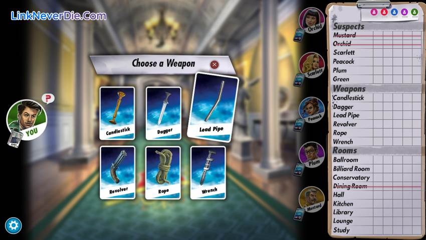 Hình ảnh trong game Clue/Cluedo: Classic Edition (screenshot) Hình ảnh trong game Clue/Cluedo: Classic Edition (screenshot)