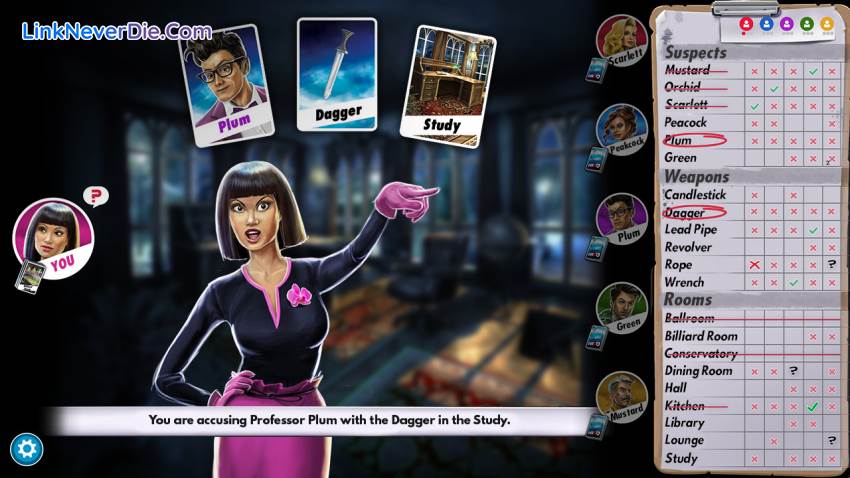 Hình ảnh trong game Clue/Cluedo: Classic Edition (screenshot) Hình ảnh trong game Clue/Cluedo: Classic Edition (screenshot)