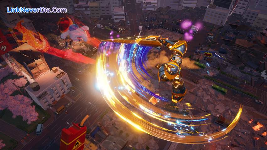 Hình ảnh trong game GigaBash (screenshot) Hình ảnh trong game GigaBash (screenshot)