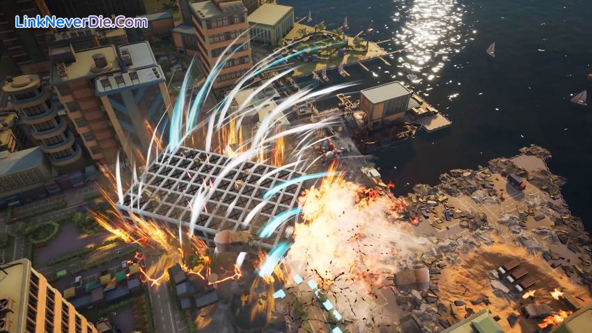 Hình ảnh trong game GigaBash (screenshot) Hình ảnh trong game GigaBash (screenshot)