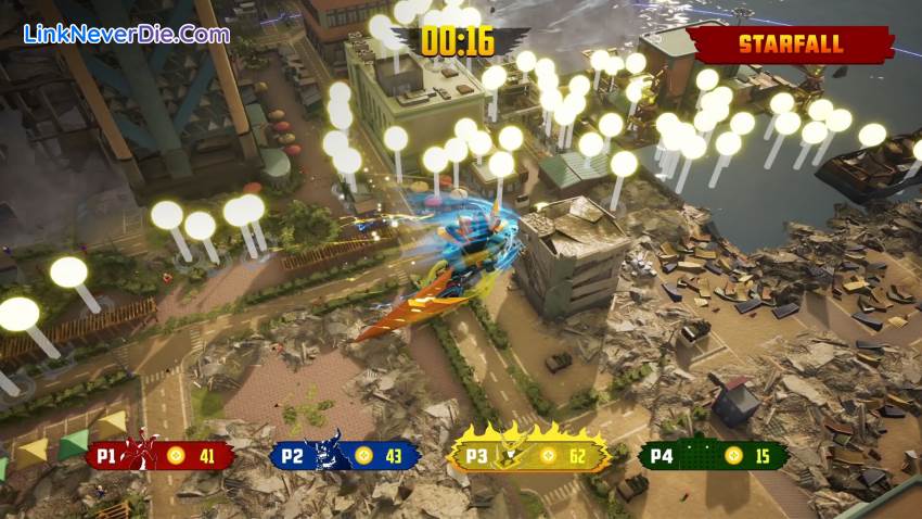 Hình ảnh trong game GigaBash (screenshot) Hình ảnh trong game GigaBash (screenshot)