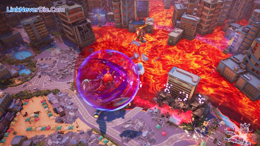 Hình ảnh trong game GigaBash (screenshot) Hình ảnh trong game GigaBash (screenshot)