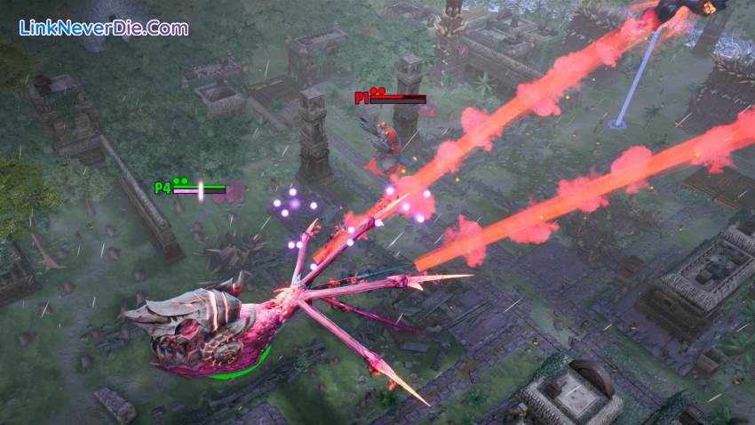 Hình ảnh trong game GigaBash (screenshot) Hình ảnh trong game GigaBash (screenshot)