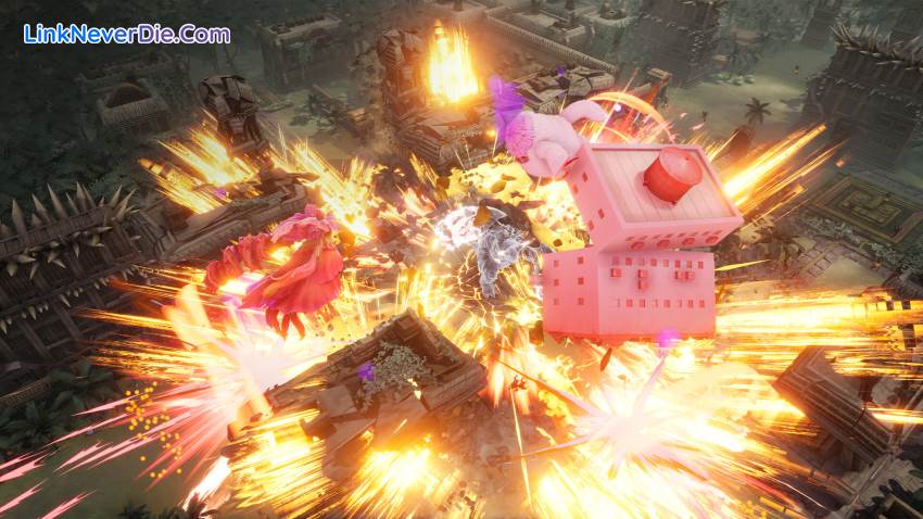 Hình ảnh trong game GigaBash (screenshot) Hình ảnh trong game GigaBash (screenshot)