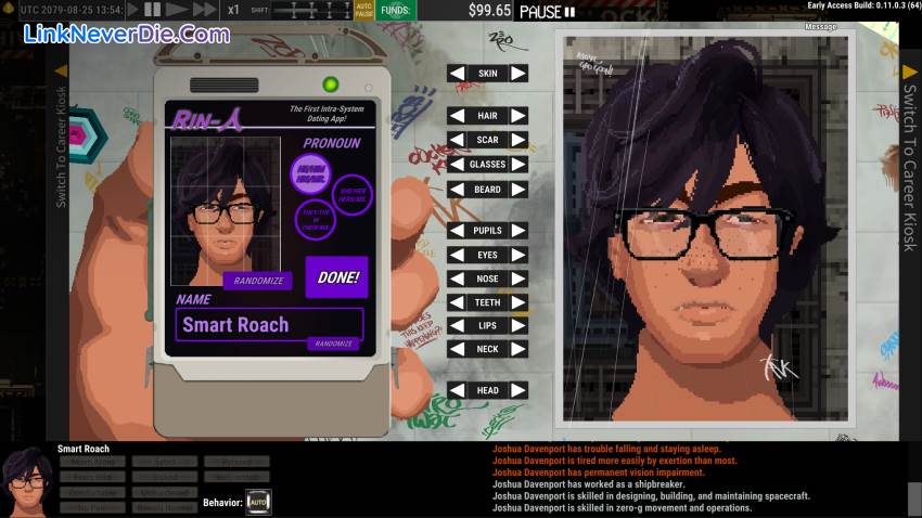 Hình ảnh trong game Ostranauts (screenshot) Hình ảnh trong game Ostranauts (screenshot)