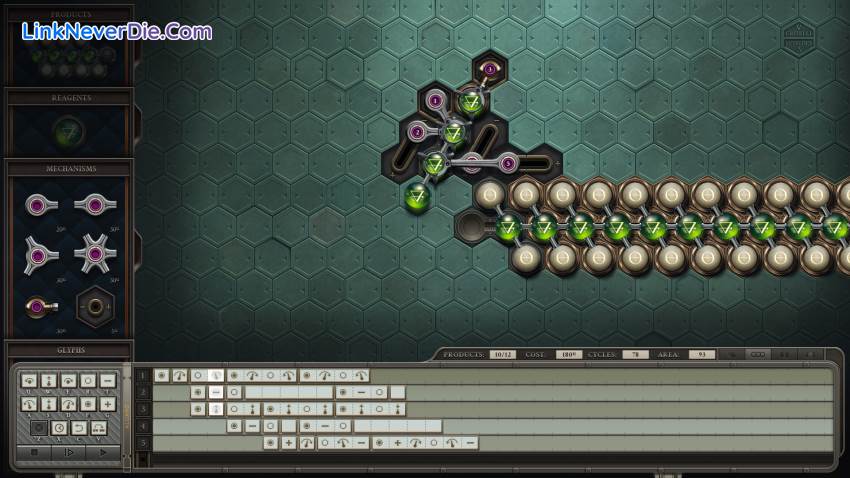 Hình ảnh trong game Opus Magnum (screenshot) Hình ảnh trong game Opus Magnum (screenshot)