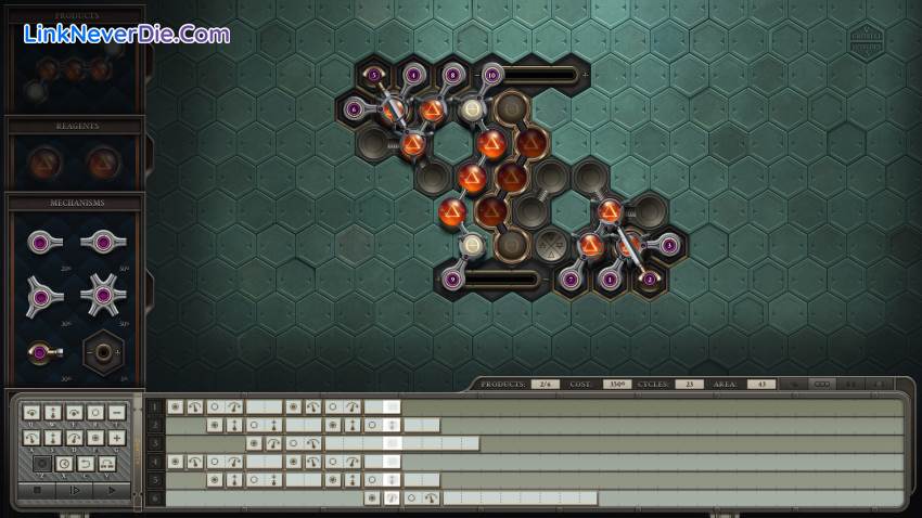 Hình ảnh trong game Opus Magnum (screenshot) Hình ảnh trong game Opus Magnum (screenshot)