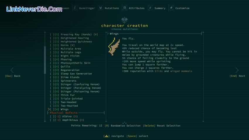 Hình ảnh trong game Caves of Qud (screenshot) Hình ảnh trong game Caves of Qud (screenshot)