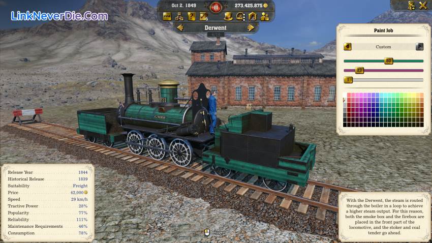 Hình ảnh trong game Railway Empire 2 (screenshot) Hình ảnh trong game Railway Empire 2 (screenshot)