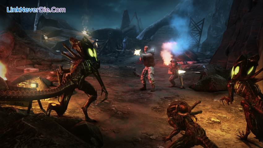 Hình ảnh trong game Aliens: Colonial Marines (screenshot) Hình ảnh trong game Aliens: Colonial Marines (screenshot)