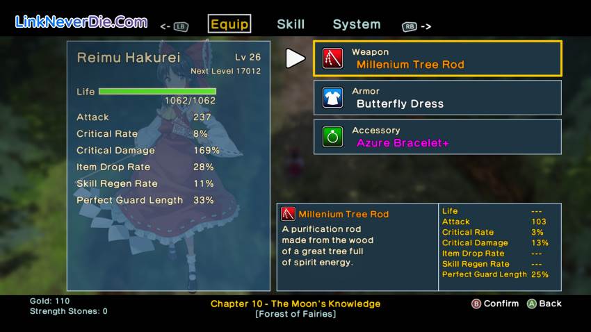 Hình ảnh trong game Touhou: New World (screenshot) Hình ảnh trong game Touhou: New World (screenshot)