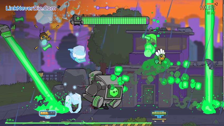 Hình ảnh trong game Alien Hominid Invasion (screenshot) Hình ảnh trong game Alien Hominid Invasion (screenshot)
