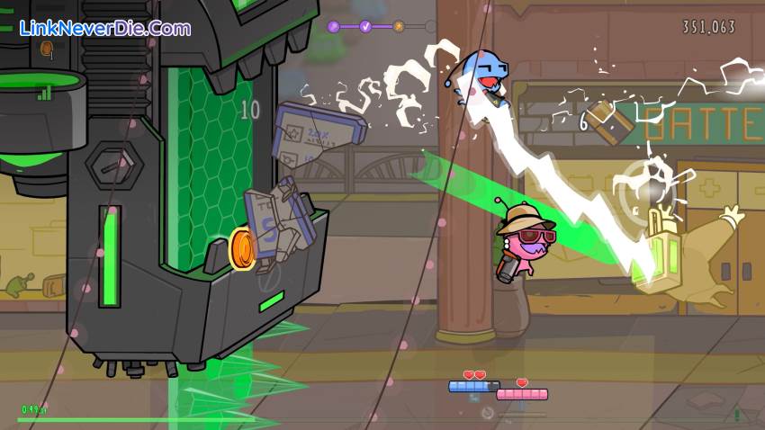 Hình ảnh trong game Alien Hominid Invasion (screenshot) Hình ảnh trong game Alien Hominid Invasion (screenshot)
