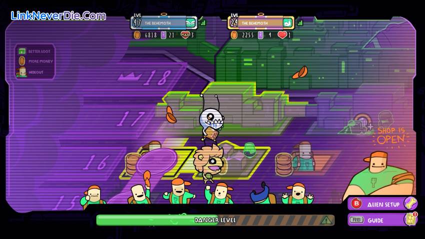 Hình ảnh trong game Alien Hominid Invasion (screenshot) Hình ảnh trong game Alien Hominid Invasion (screenshot)