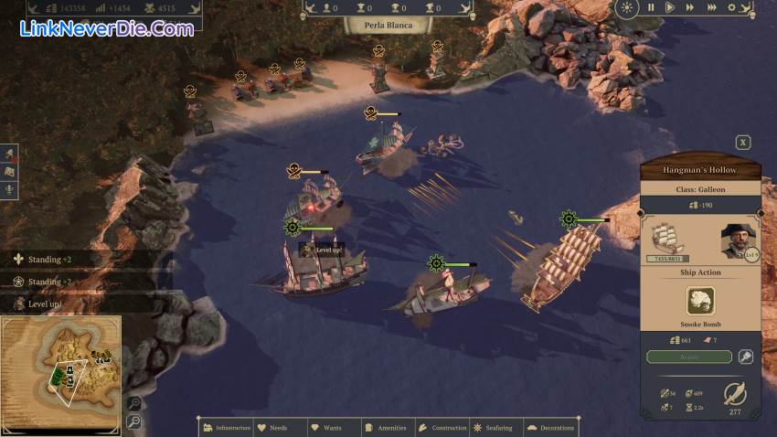 Hình ảnh trong game Republic of Pirates (screenshot) Hình ảnh trong game Republic of Pirates (screenshot)