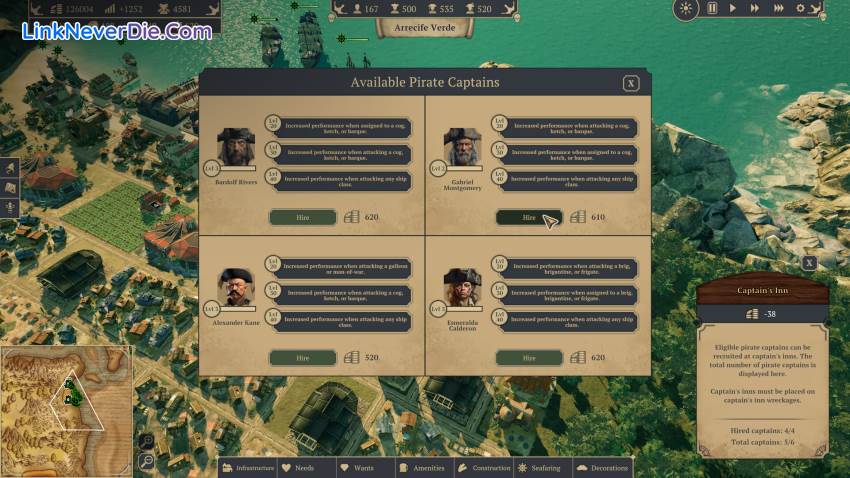 Hình ảnh trong game Republic of Pirates (screenshot) Hình ảnh trong game Republic of Pirates (screenshot)