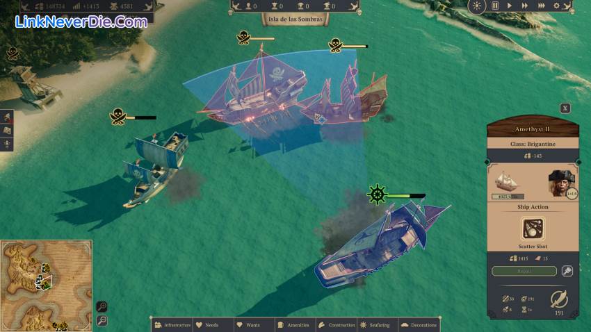Hình ảnh trong game Republic of Pirates (screenshot) Hình ảnh trong game Republic of Pirates (screenshot)